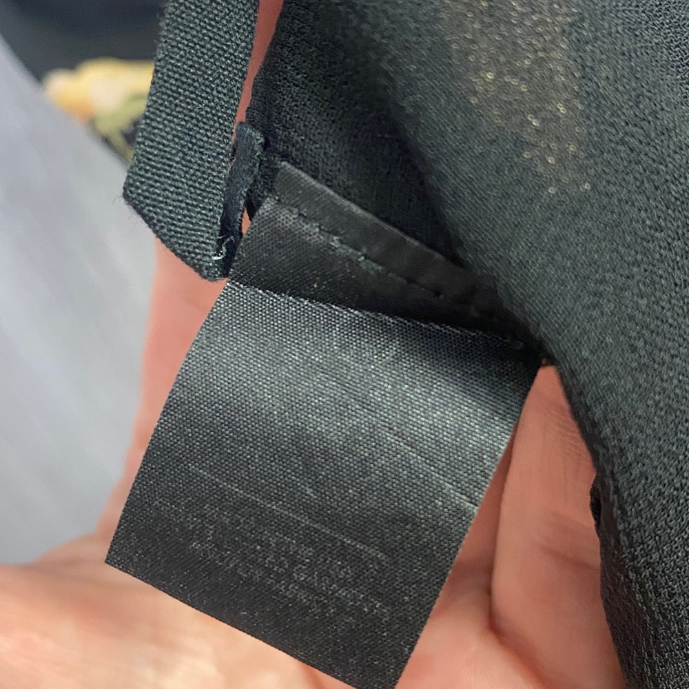 Reformation Black Silk Floral Maxi Dress Women's XS - Picture 6 of 7